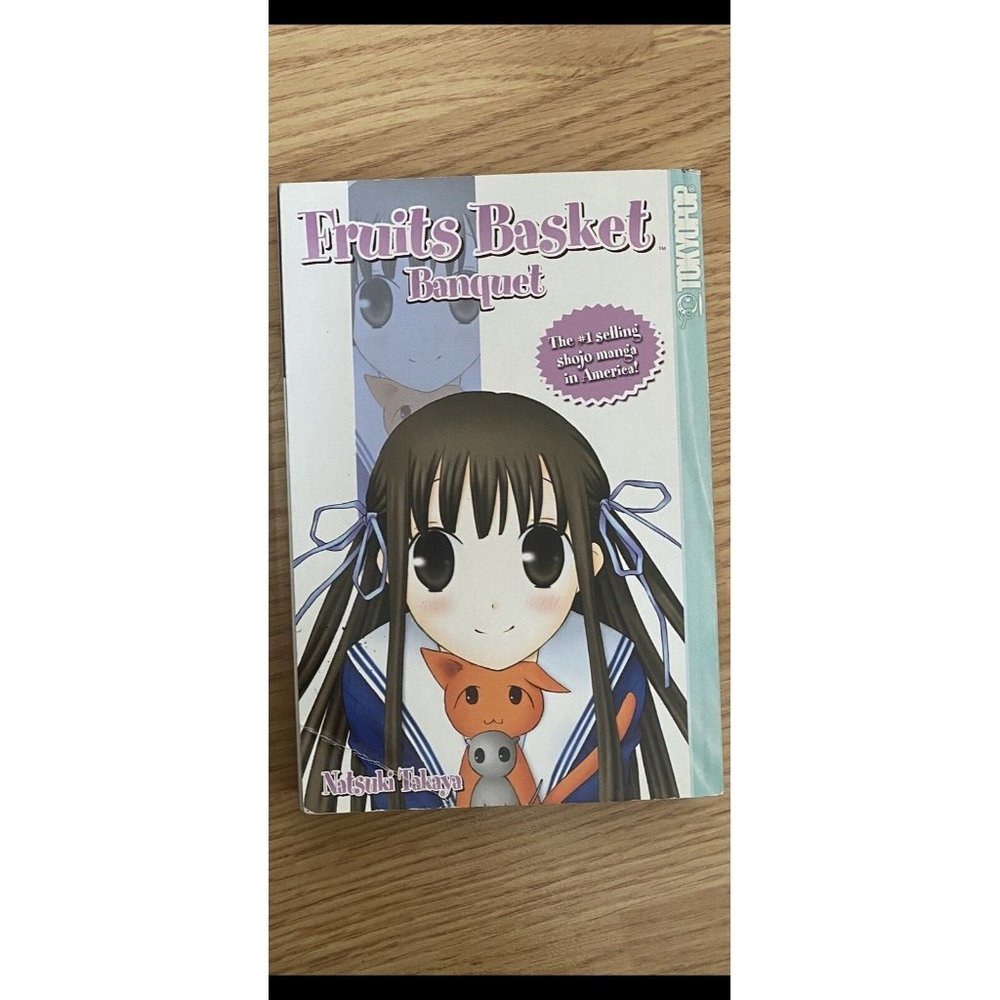 Fruits Basket Banquet Tokyopop Anime Manga Fan Book Rare English